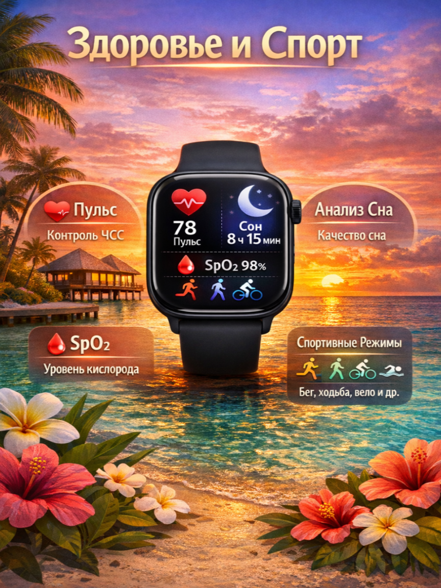 Смарт часы 10 серии 45 мм